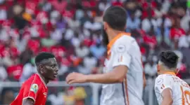 جانب من المباراة