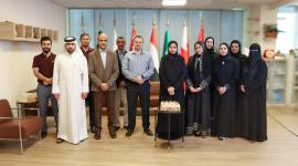 جانب من استلام الاعتماد