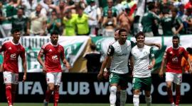 لقطة من مباراة الأهلي المصري وبالميراس