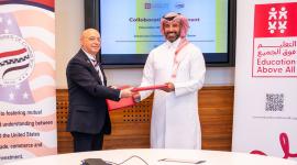 جانب من توقيع الاتفاقية