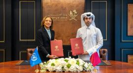 جانب من توقيع الاتفاقية