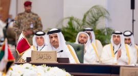 جانب من مشاركة معالي رئيس الوزراء بالاجتماع