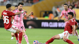 جانب من المباراة