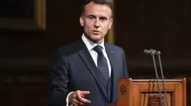 الرئيس الفرنسي إيمانويل ماكرون