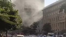 لقطات من الحريق