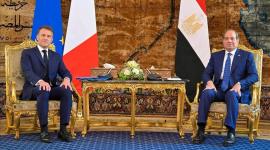 عبد الفتاح السيسي وإيمانويل ماكرون