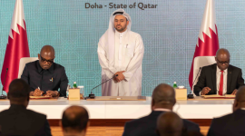 جانب من توقيع الاتفاقية