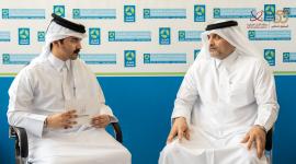 السيد ناصر النعيمي في حديثه إلى قنا