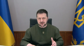 الرئيس الأوكراني فولوديمير زيلينسكي