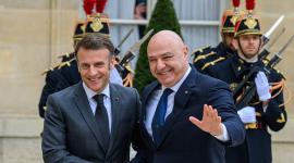 جوزيف عون و إيمانويل ماكرون