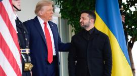 فلاديمير زيلينسكي ودونالد ترامب