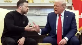 دونالد ترامب وفلاديمير زيلينسكي