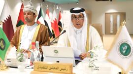 جانب من المشاركة القطرية في الاجتماع