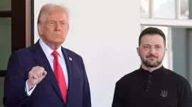 فلاديمير زيلينسكي ودونالد ترامب