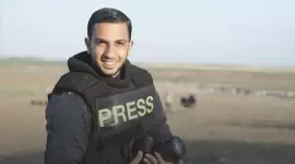 مراسل الجزيرة الشهيد أنس الشريف