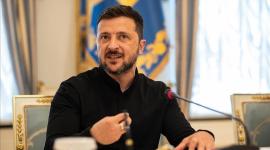 الرئيس الأوكراني فلاديمير زيلينسكي