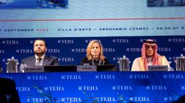 جانب من المشاركة القطرية في المؤتمر