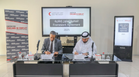 جانب من توقيع الاتفاقية