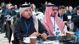 جانب من المشاركة القطرية في الاجتماع