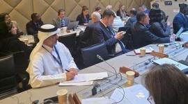 جانب من المشاركة القطرية في المنتدى