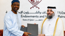 جانب من توقيع الاتفاقية