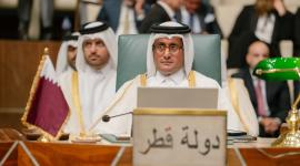 جانب من المشاركة القطرية في الاجتماع