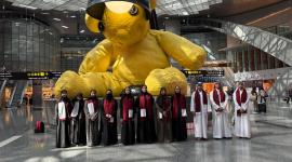 الوفد القطري المشارك في المعرض