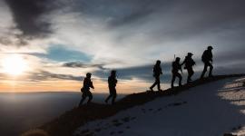 جنود من وحدة شالداغ الإسرائيليةعلى قمة جبل الشيخ السوري