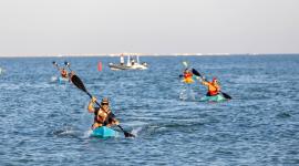 جانب من السباقات خلال فعاليات الاحتفال