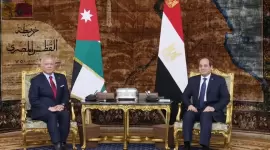 عبد الفتاح السيسي والملك عبدالله الثاني