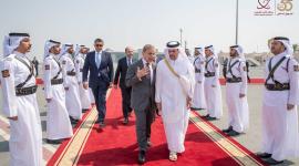 جانب من مراسم المغادرة