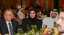 جانب من الأمسية بحضور سعادة وزير الدولة للتعاون الدولي