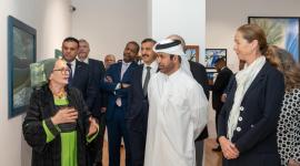 جانب من افتتاح المعرض