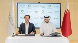 جانب من توقيع الشراكة