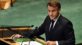 الرئيس الفرنسي إيمانويل ماكرون