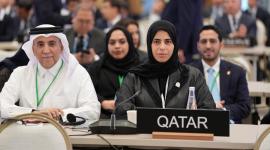 جانب من مشاركة سعادة وزير التربية والتعليم في المؤتمر