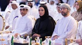 جانب من المشاركة القطرية في الملتقى