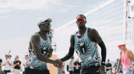 ثنائي منتخب قطر للكرة الشاطئية