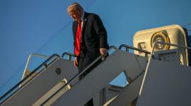 الرئيس الأمريكي لدى وصوله شرم الشيخ