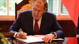 وزير الخارجية الروسي سيرغي لافروف