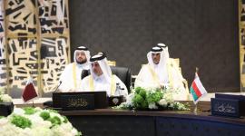 جانب من المشاركة القطرية في الاجتماع