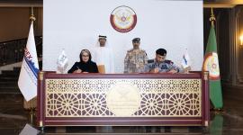 جانب من توقيع الاتفاقية