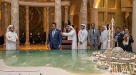 جانب من الزيارة