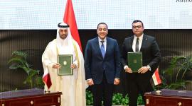 جانب من توقيع الاتفاية