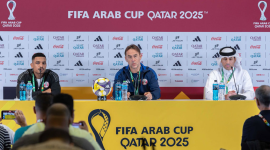 جانب من المؤتمر الصحفي