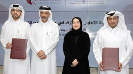 جانب من توقيع الاتفاقية