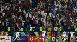 جانب من المباراة