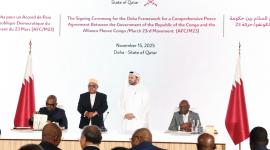 جانب من توقيع الاتفاقية