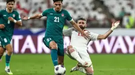 لقطة من المباراة