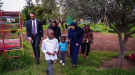 جانب من الزيارة